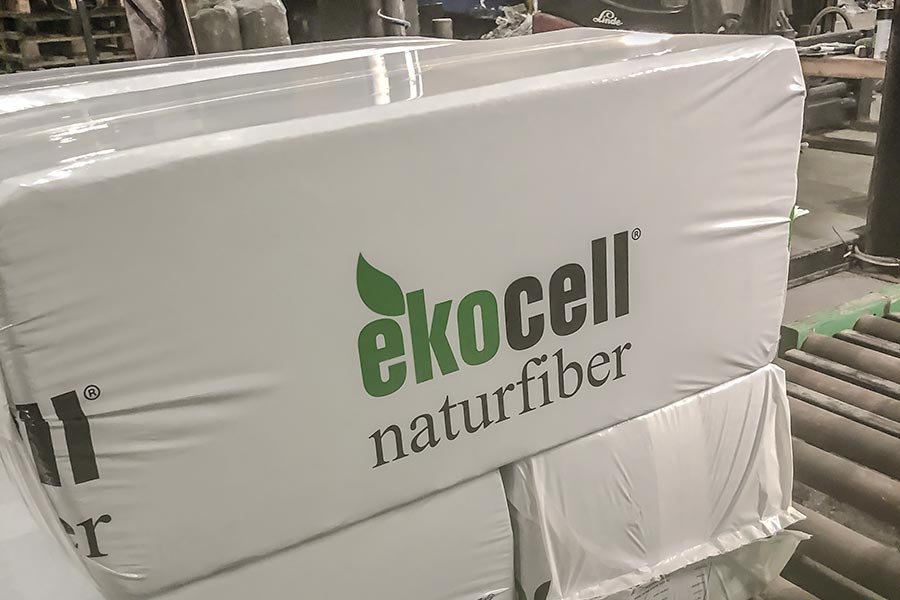 ekocell cellulosaisolering tillverkad i Sverige